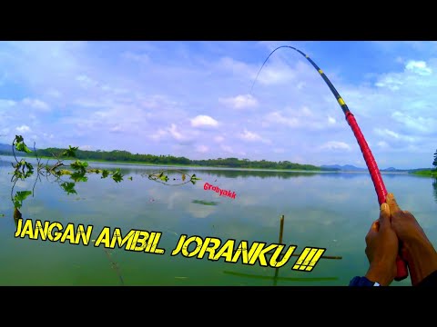 MANTAP!!!! MANCING IKAN NILA LIAR DI WADUK KARANGKATES