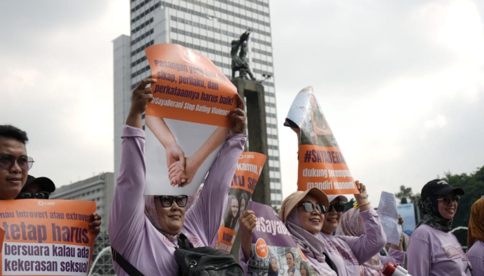 care-indonesia-kampanye-16haktp-dengan-fun-walk-#sayaberani