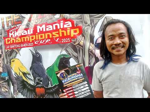 Andre Gondrong dari Tj Priok, Jakut Menang di Jakarta Kicau Mania Championship I Tahun 2025