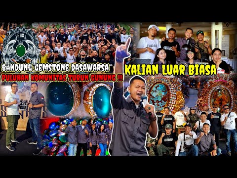 Puluhan Komunitas Turun Gunung Ikut Memeriahkan❗Puluhan Batu Akik Naik Ke Meja Kontes  🇲🇨