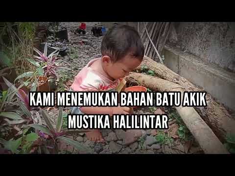 Kami menemukan Bahan batu akik untuk membuat mustika halilintar.