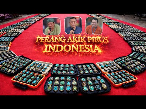 WIH RAME BANGET ❗ Semua Kolektor Item Hadir di SWK PMK Surabaya | Perang Akbar Akik Pirus Indonesia