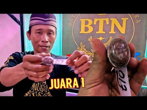 BATU AKIK ANTI TEMBAK JUARA KOMPETISI DI BTN SURABAYA | Peserta 017 #4newsgoo #batuakik