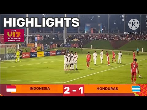 🔴HIGHLIGHT . INDONESIA U17 VS HONDURAS U17 . FIFA WORLD CUP 2025 GRUP H . GARUDA MUDA MENANG 1-0