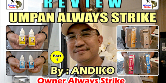 Kabarmancing Channel : Bongkar Tuntas ‘Always Strike’ Pellet Amino, Essen, Amino Blend, Booster