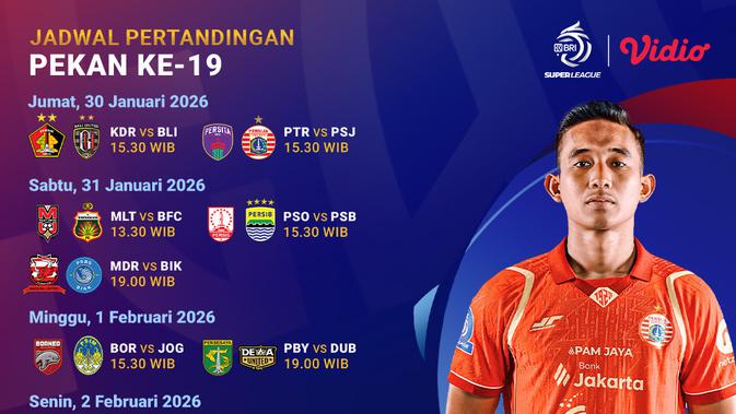 simak-jadwal-live-streaming-bri-super-league-pekan-ke-19,-tayang-di-vidio