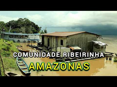 COMUNIDADE RIBEIRINHA – PESCARIA NO LAGO – VÍDEO 10 – AMAZONAS