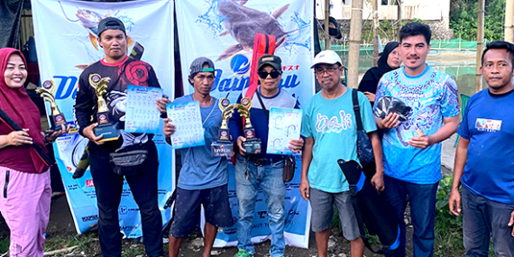 Event ‘Galatama Bawal With Daimaru’ di Pemancingan GT Bawal AS, Gowa, Sulawesi Selatan