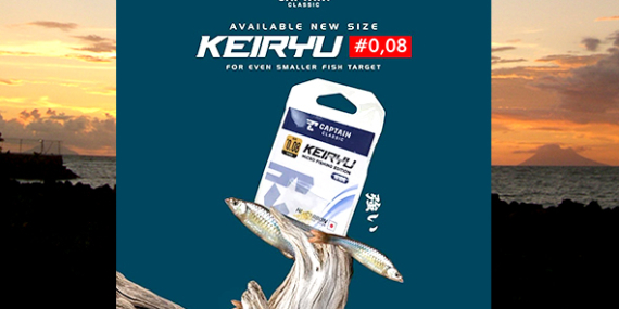 Info Produk : Kail Pancing Captain ‘Keiryu’ 1010G, Kail Warna Emas Micro Fishing Edition