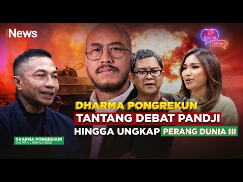 Dharma Pongrekun Tantang Pandji Pragiwaksono Debat hingga Bongkar Skenario Global Perang Dunia III