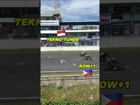 1 run tekno tuner vs row+1 #dragrace #teknotuner #teknotunervsthailand