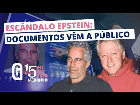 Documentos do Caso Epstein: divulgação dos arquivos expõe elite global | 15 MINUTOS