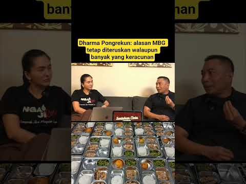 alasan MBG tetap diteruskan #shorts #mbg #prabowo #dharmapongrekun #beritaviral