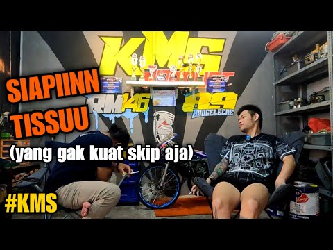SIAPIN TISSU (yang gak kuat nonton skip aja) BOS NAGA KMS