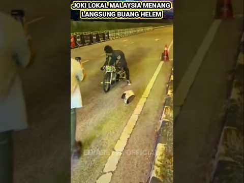 JOKI MALAYSIA BUANG HELM SETELH BERHASIL KALAHKAN EBON TEKNO TUNER #teknotuner #armrayong