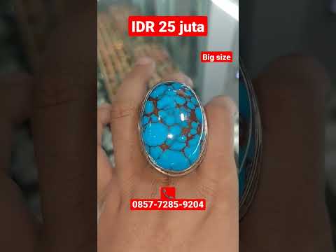RARE ITEM PIRUS MESIR JUMBO #batu #pirus #batupermata #batuakik #batumulia #blokmsquare