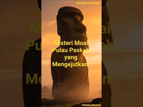 Misteri Patung Moai Pulau Paskah 🌍 Rahasia Kuno #Moai #MisteriDunia #PulauPaskah #teorikonspirasi