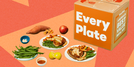 Paket Makanan EveryPlate Menawarkan Pilihan Vegetarian yang Terjangkau