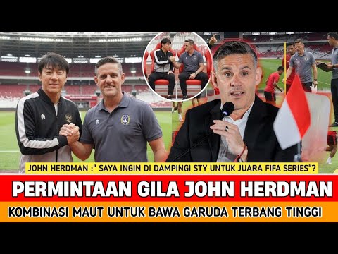 🔴 JOHN HERDMAN MINTA STY‼️ Permintaan Gila John Herdman agar STY temaninya fdibfifa series 2026?