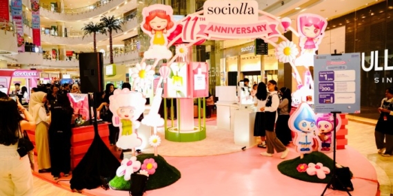 Meriah! Sociolla 11th Anniversary Bazaar di Central Park