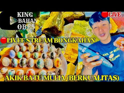 🔴LIVE  – “Bongkahan Akik Asli, Garansi Uang Kembali!”✨