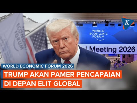 Tampil di Forum Ekonomi Dunia, Trump Mau Pamer di Depan Elite Global