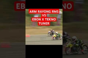 ARM RAYONG X RMS VS EBON X TEKNO TUNER #idw2024 #dragbike