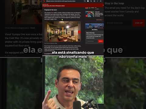 Bunkers de Bilionários e como a ELITE GLOBAL está se preparando para o colapso que eles mesmos criam