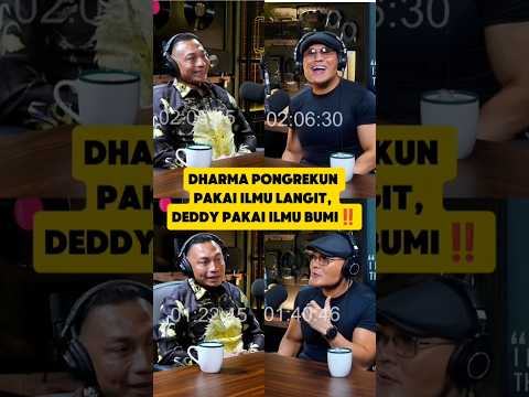 DHARMA PONGREKUN PAKAI ILMU LANGIT ‼️DEDDY PAKAI ILMU BUMI‼️#deddycorbuzier #dharmapongrekun #shorts