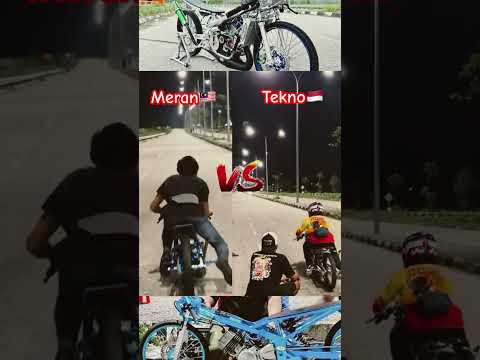 Gambaran tekno vs meran #teknotunerhs  #teknotuner  #dragrace  #balap201m  #race