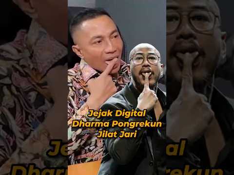 Jejak Digital Dharma Pongrekun Jilat Jari! #MensRea