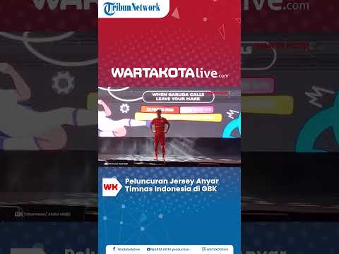 Peluncuran Jersey Anyar Timnas Indonesia di GBK