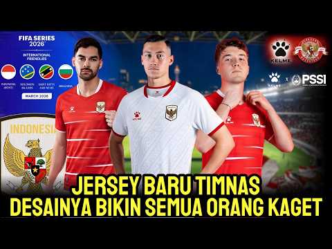 AUTO VIRAL! Akhirnya Resmi Jersey Baru Timnas Indonesia, Desainya langsung Jadi Perdebatan