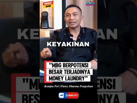 Komjen Pol (Purn) Dharma Pongrekun : MBG BERPOTENSI BESAR TERJADINYA MONEY LAUNDRY Part2