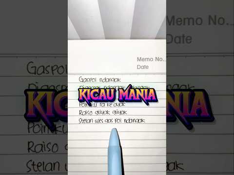KICAU MANIA – Ndarboy Genk x Banditoz Yaow 86 (Lyrics) || “Digaspol ndangak ndangak” || Viral Tiktok