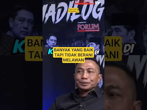 tidak ada keberanian melawan #dharmapongrekun #polisi #pemerintah #podcast #podcastclips