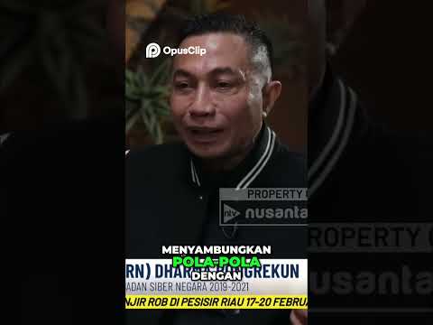 Epstein Files, Pola Tersembunyi dan Rencana Besar Terungkap!, Dharma Pongrekun