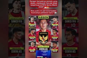 Kabar Buruk Timnas Indonesia! Cedera & Sanksi Hantam Skuad Garuda Jelang FIFA Series #timnas #shorts