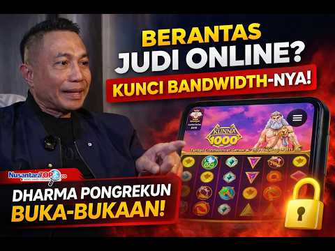 Dharma Pongrekun Bongkar Cara Berantas Judi Online: “Kunci Bandwidth Saja!”