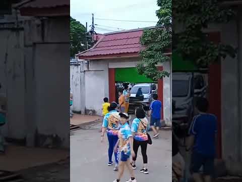 Moment liputan senam dan jalan santai komunitas pelangi HHH lap hata palembang.