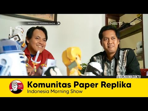LIPUTAN MASNOO – MASUK TV BARENG KOMUNITAS PAPER REPLIKA LIPUTAN IMS NET TV