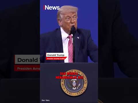 Momen trump Bercanda Sebut Selat Hormuz jadi Selat Trump #shorts