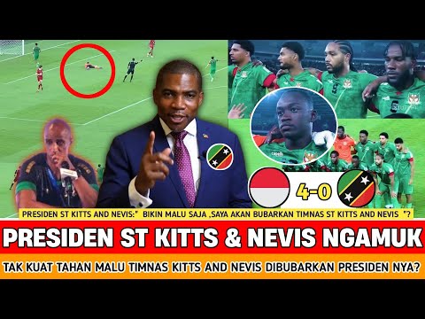 🔴 JADI KORBAN GANASNYA INDONESIA ‼️ Pemain st kitts and Nevis sedih timnas di bubarkan presiden nya?