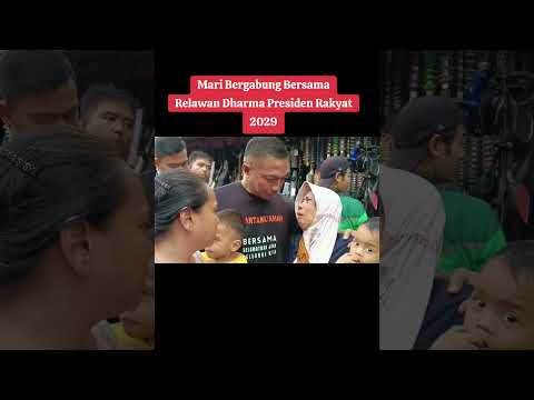 Dukungan Rakyat Mengalir Untuk Dharma Pongrekun Presiden Indonesia 2029‼️