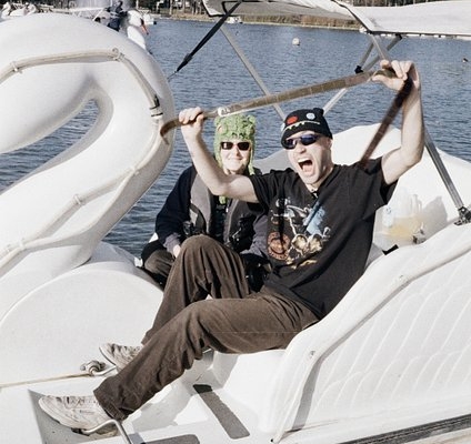 developing-film-on-the-echo-park-swan-boats-with-fridge-film-&-lomo-daylight-developing-tank