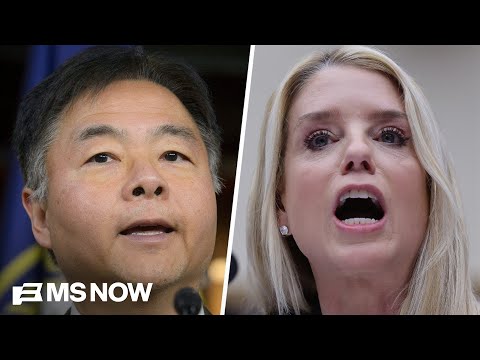 ‘I believe you just lied under oath’: Dem Rep. asks Bondi about Trump’s mentions in Epstein files