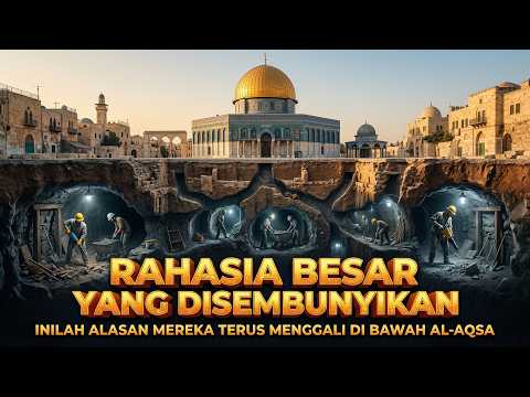 Rahasia Sebenarnya ELIT GLOBAL Mengapa Ingin Menggali di Bawah Masjid Al-Aqsa