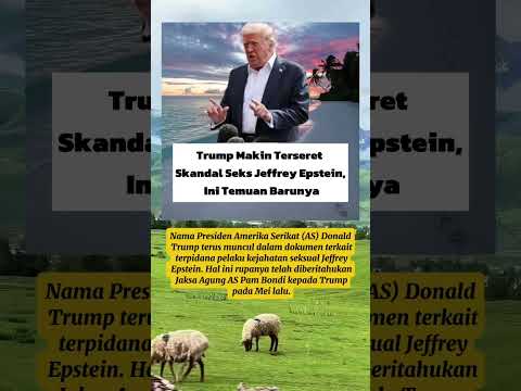Trump makin disorot, namanya muncul di dokumen skandal Jeffrey Epstein. Fakta baru terungkap!