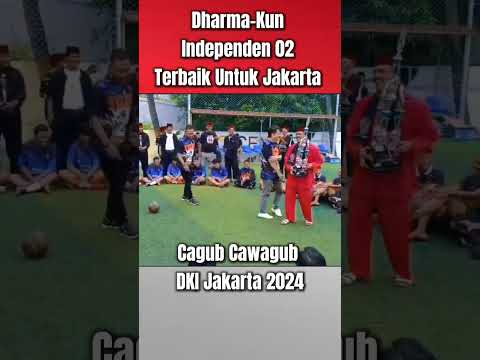 🇮🇩Bapak Dharma Pongrekun Ternyata Mahir Main Sepak Bola‼️#dharmapongrekun #pilkadajakarta