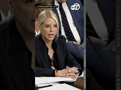 Attorney General Pam Bondi asked if FBI found photos of Trump in Jeffrey Epstein’s files